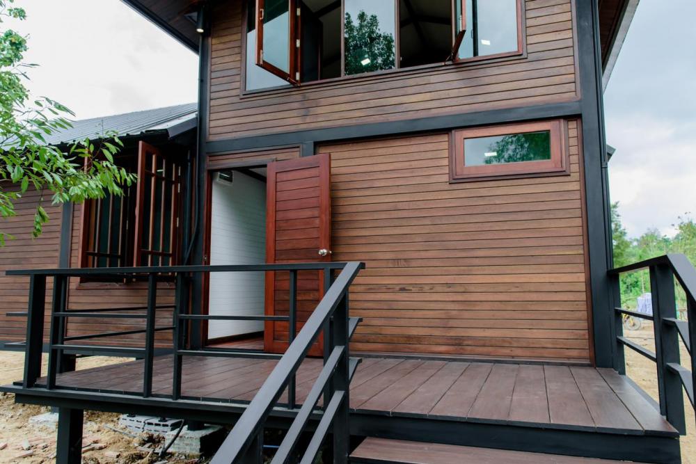 บ้านไม้น็อคดาวน์สไตล์นอร์ดิก ขนาด 2 ห้องนอน 1 ห้องน้ำ รูปที่ 41