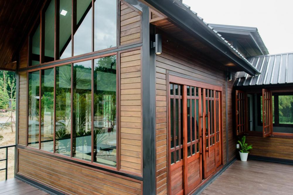 บ้านไม้น็อคดาวน์สไตล์นอร์ดิก ขนาด 2 ห้องนอน 1 ห้องน้ำ รูปที่ 35