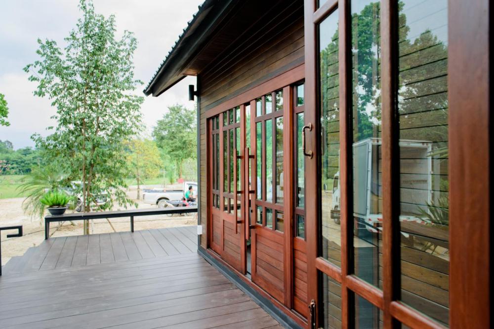 บ้านไม้น็อคดาวน์สไตล์นอร์ดิก ขนาด 2 ห้องนอน 1 ห้องน้ำ รูปที่ 36