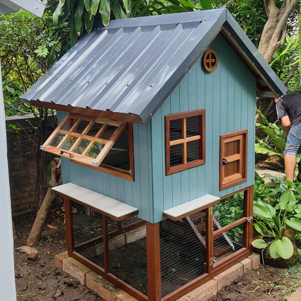 15 ไอเดียเล้าไก่/บ้านไก่น่ารัก รูปที่ 10