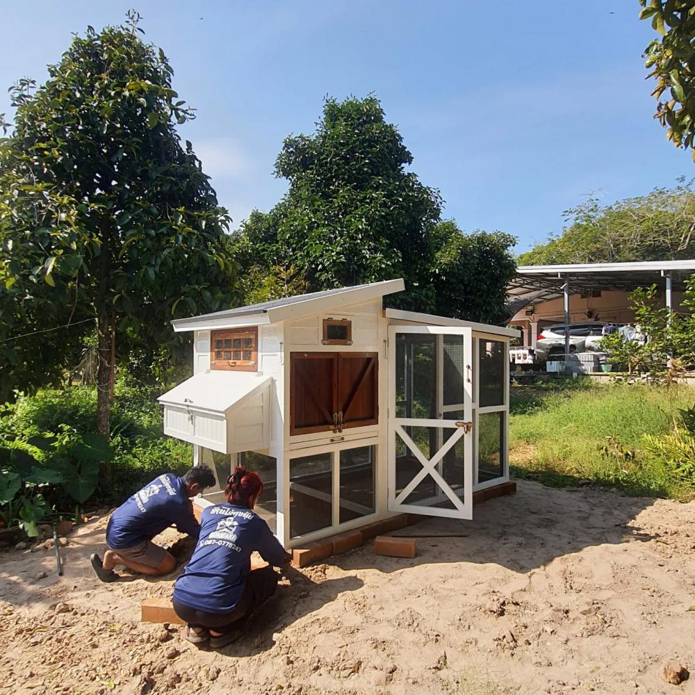 15 ไอเดียเล้าไก่/บ้านไก่น่ารัก รูปที่ 11