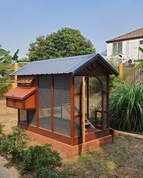 15 ไอเดียเล้าไก่/บ้านไก่น่ารัก รูปที่ 13