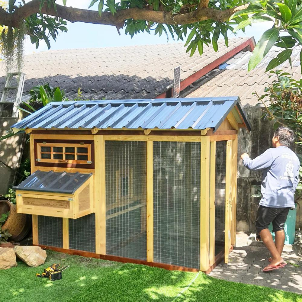 15 ไอเดียเล้าไก่/บ้านไก่น่ารัก รูปที่ 8