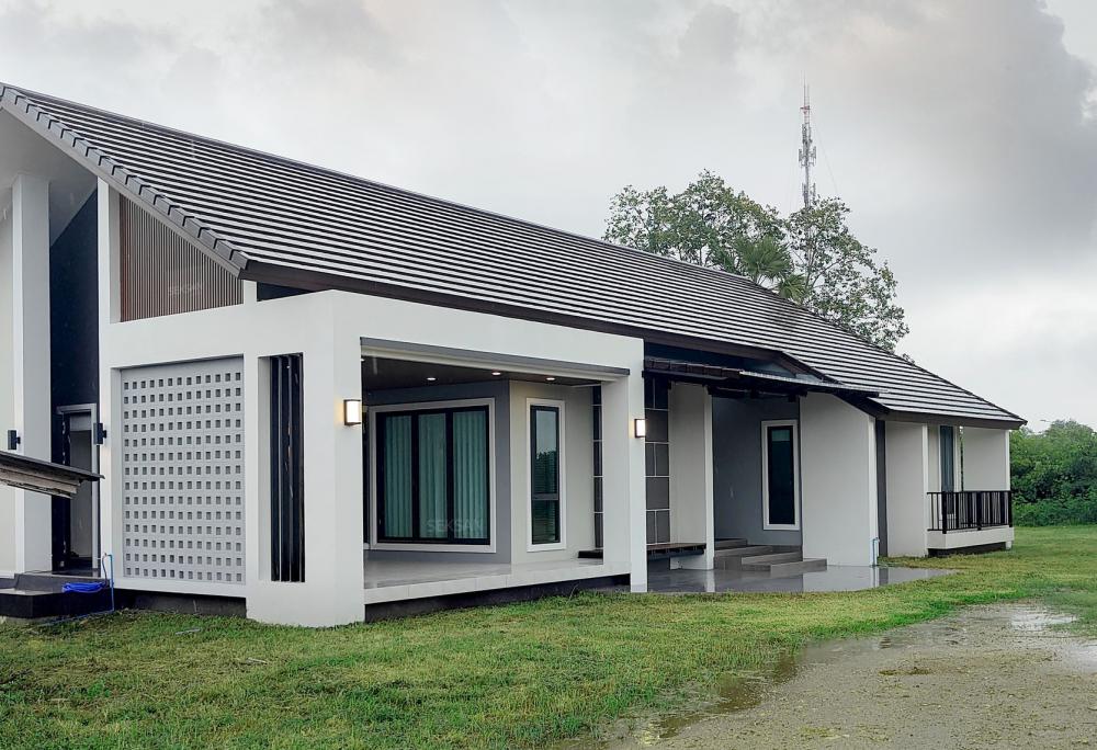 แบบบ้านชั้นเดียวหลังคาทรงจั่ว รูปที่ 10