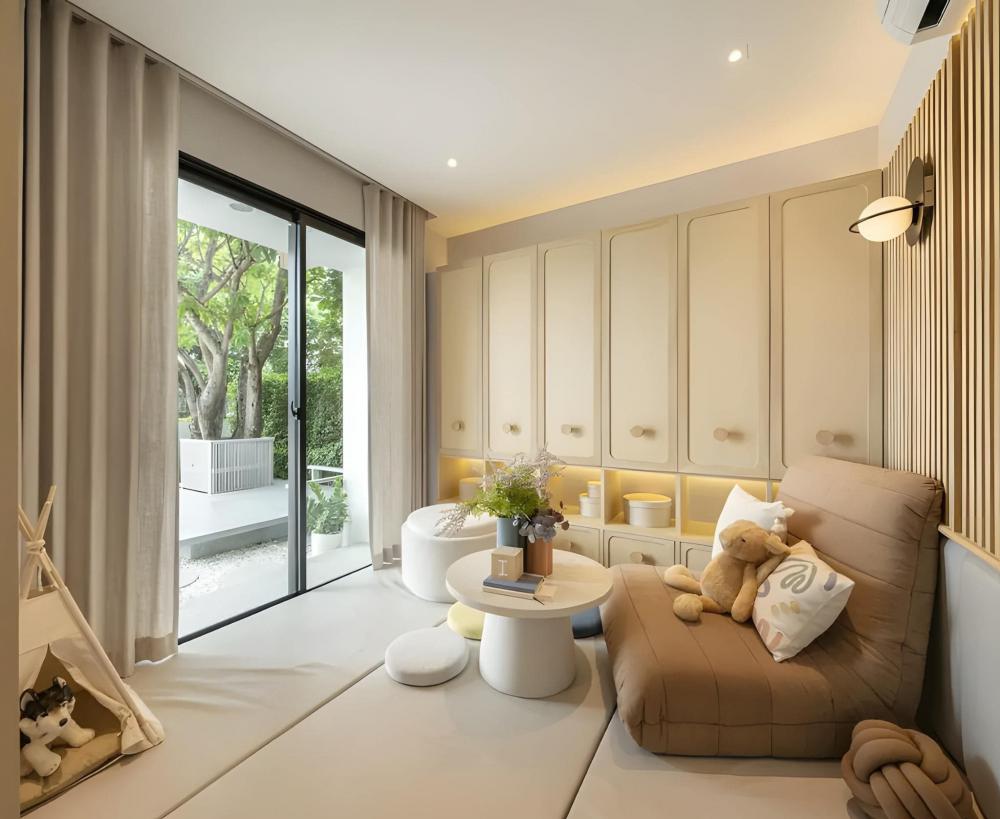 ไอเดียบ้านสวย 2 ชั้น ตกแต่งภายในภายนอกและจัดสวนได้น่าอยู่มาก รูปที่ 15