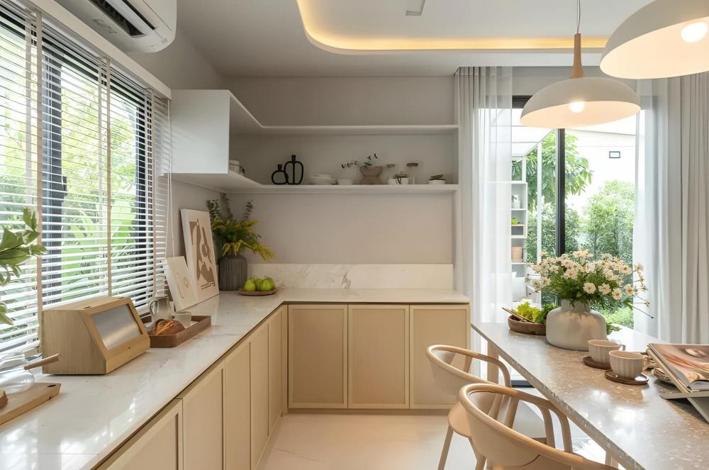 ไอเดียบ้านสวย 2 ชั้น ตกแต่งภายในภายนอกและจัดสวนได้น่าอยู่มาก รูปที่ 17