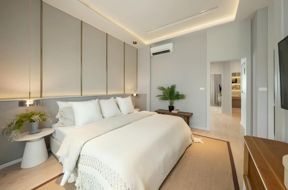 ไอเดียบ้านสวย 2 ชั้น ตกแต่งภายในภายนอกและจัดสวนได้น่าอยู่มาก รูปที่ 6