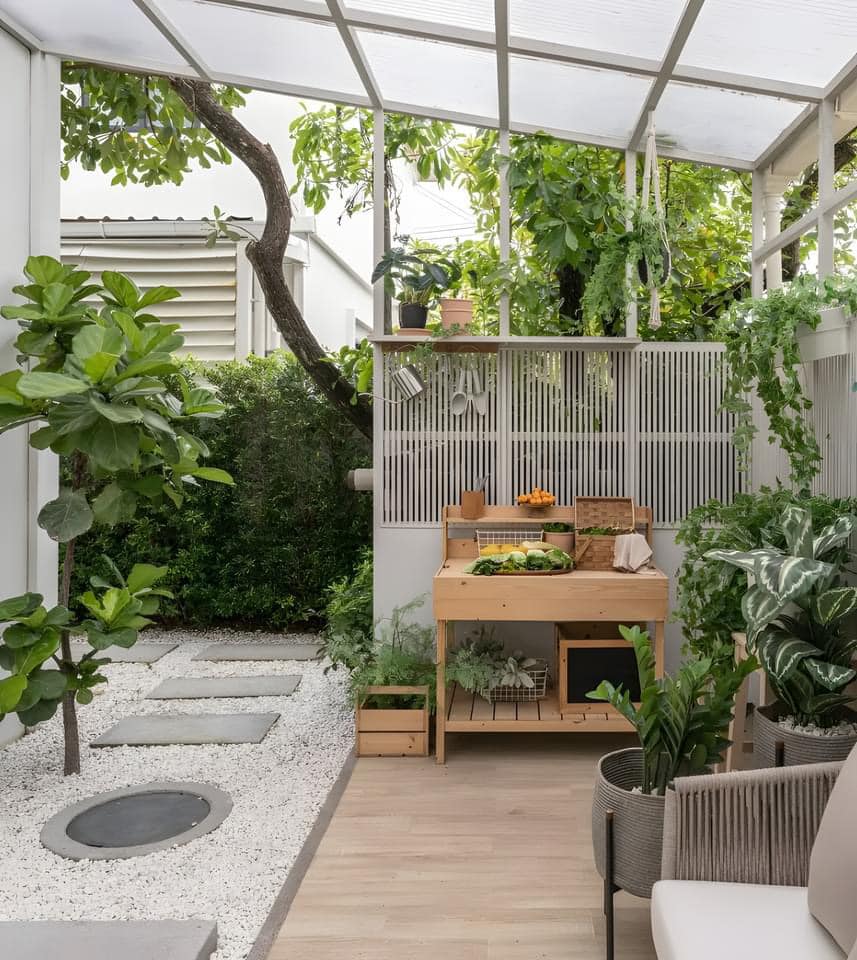 ไอเดียบ้านสวย 2 ชั้น ตกแต่งภายในภายนอกและจัดสวนได้น่าอยู่มาก รูปที่ 7