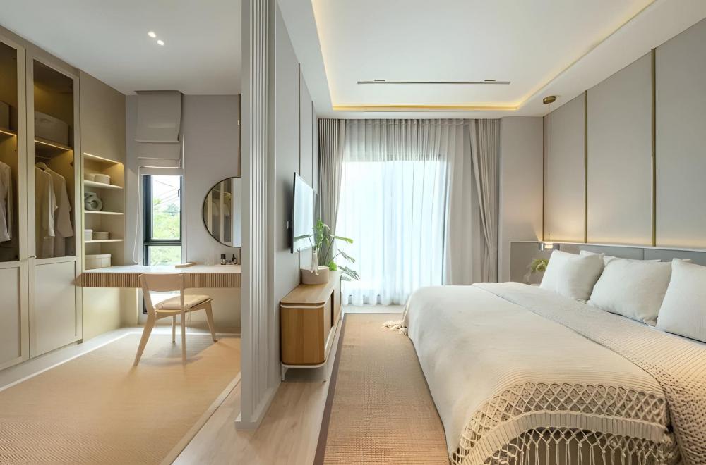 ไอเดียบ้านสวย 2 ชั้น ตกแต่งภายในภายนอกและจัดสวนได้น่าอยู่มาก รูปที่ 8