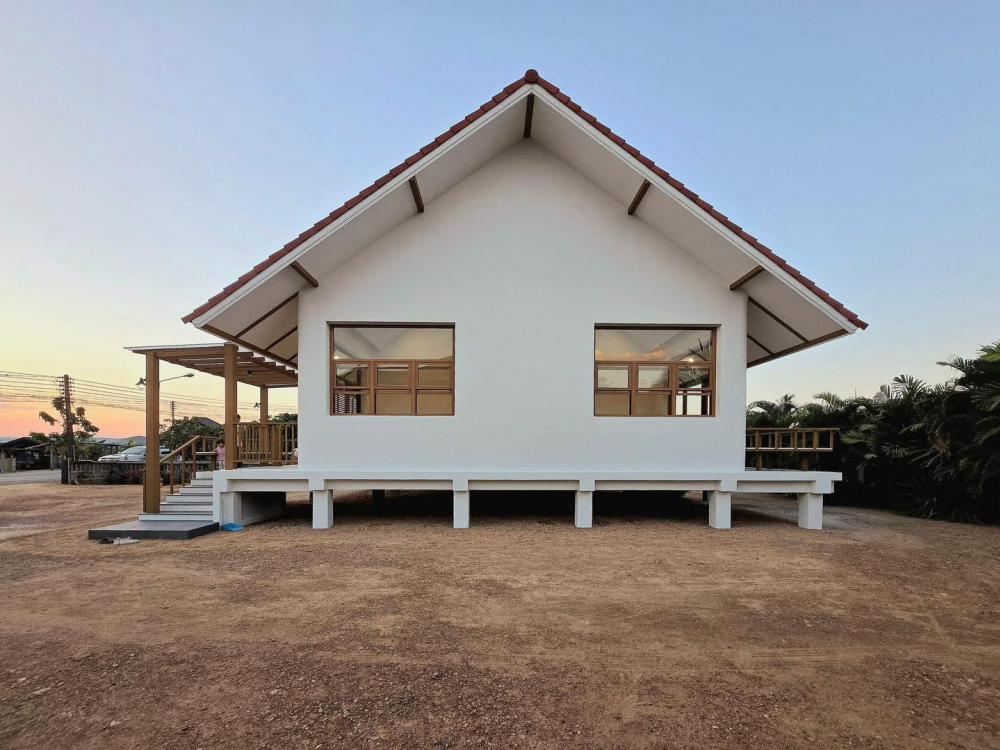 บ้านบ่ะขามป้อม พื้นที่อบอุ่นในชุมชนเงียบสงบ ผลงานการออกแบบโดย MAIPUN - ไม้ปั้น รูปที่ 21