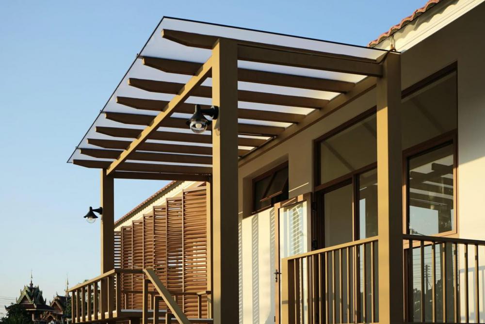 บ้านบ่ะขามป้อม พื้นที่อบอุ่นในชุมชนเงียบสงบ ผลงานการออกแบบโดย MAIPUN - ไม้ปั้น รูปที่ 3