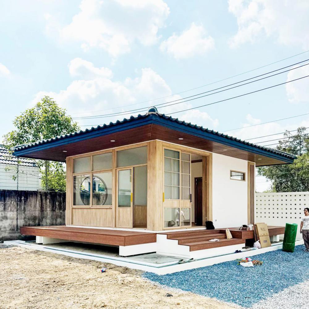 ไอเดียบ้านสวยสไตล์ญี่ปุ่นขนาดเล็กมินิมอล รูปที่ 4