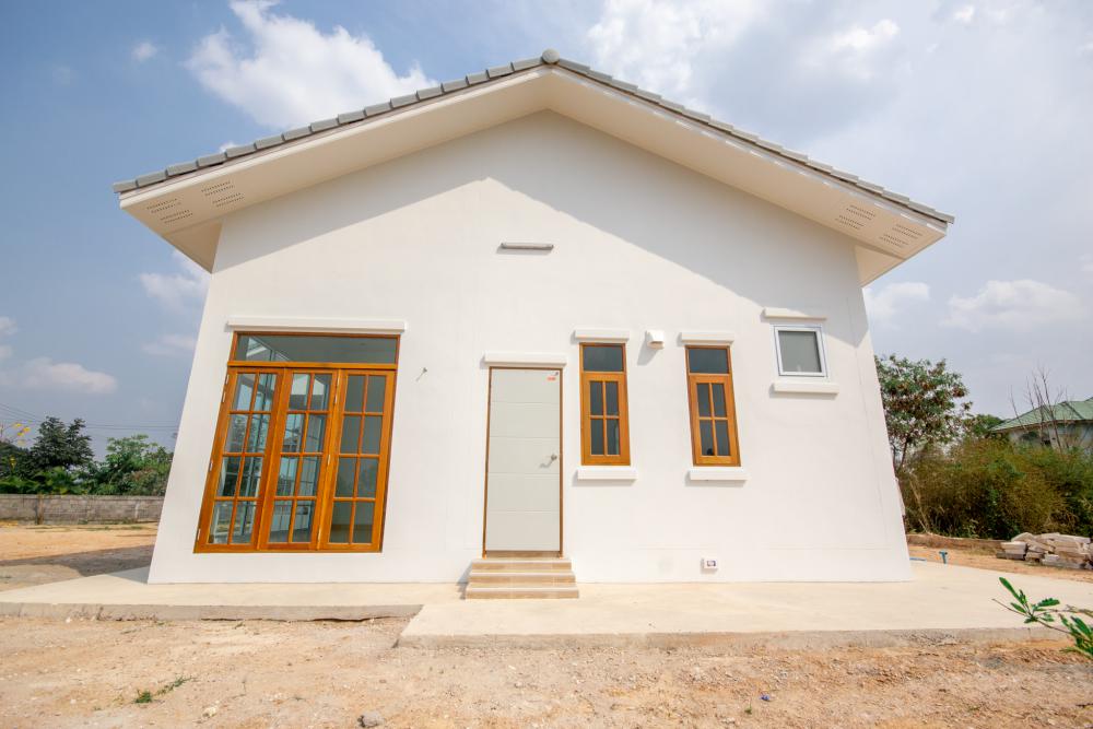 ไอเดียบ้านมินิมอลสวยสีขาว รูปที่ 19