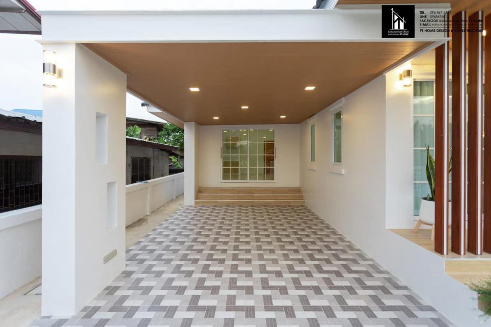 บ้านทรงปั้นหยา ขนาด 3 ห้องนอน 2 ห้องน้ำ 1 ครัว 1 ห้องรับแขก 1โรงจอดรถ 1ระเบียง พื้นที่ใช้สอย 150 ตารางเมตร รูปที่ 19