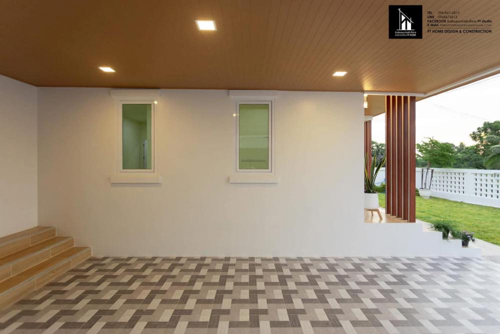 บ้านทรงปั้นหยา ขนาด 3 ห้องนอน 2 ห้องน้ำ 1 ครัว 1 ห้องรับแขก 1โรงจอดรถ 1ระเบียง พื้นที่ใช้สอย 150 ตารางเมตร รูปที่ 21