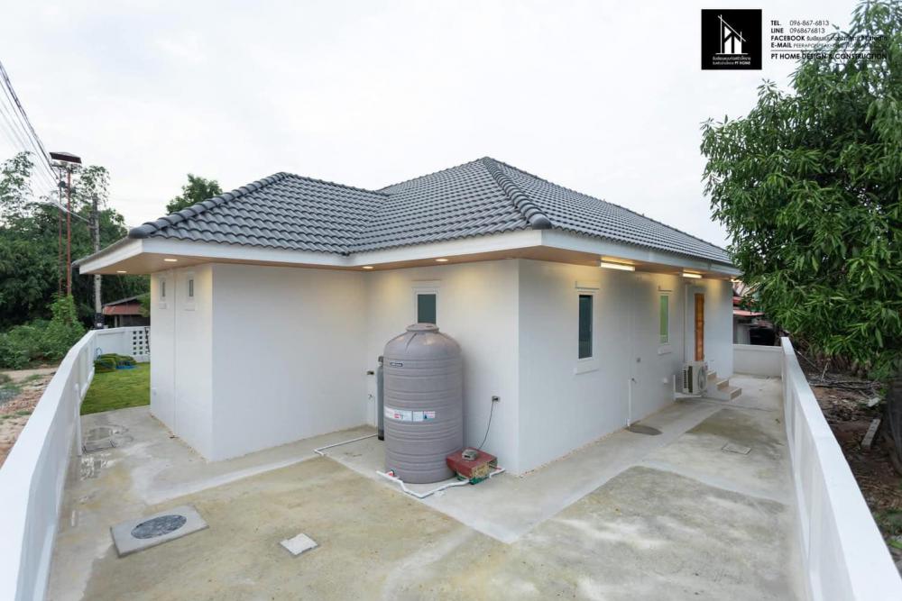 บ้านทรงปั้นหยา ขนาด 3 ห้องนอน 2 ห้องน้ำ 1 ครัว 1 ห้องรับแขก 1โรงจอดรถ 1ระเบียง พื้นที่ใช้สอย 150 ตารางเมตร รูปที่ 22