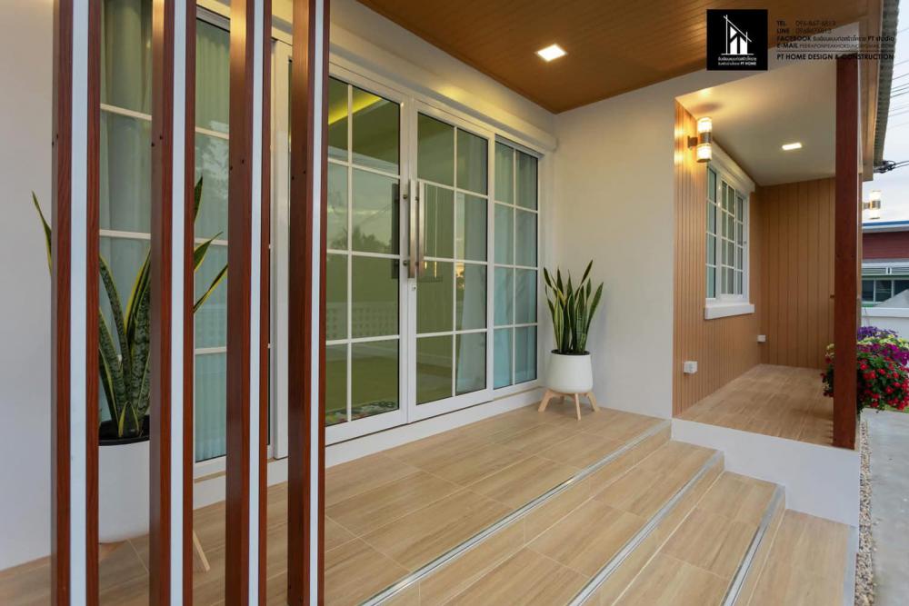 บ้านทรงปั้นหยา ขนาด 3 ห้องนอน 2 ห้องน้ำ 1 ครัว 1 ห้องรับแขก 1โรงจอดรถ 1ระเบียง พื้นที่ใช้สอย 150 ตารางเมตร รูปที่ 23