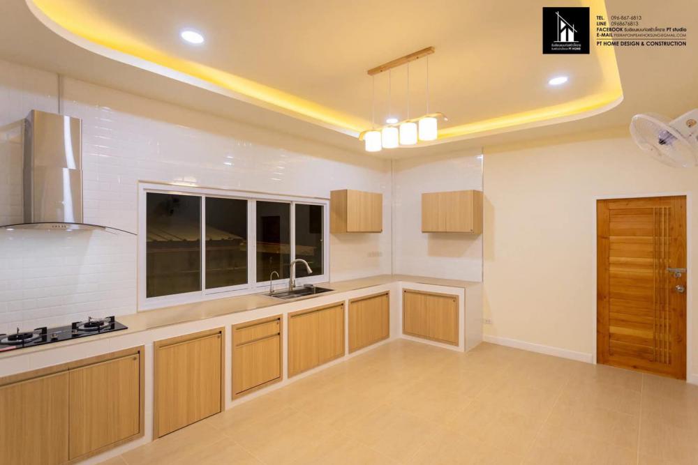 บ้านทรงปั้นหยา ขนาด 3 ห้องนอน 2 ห้องน้ำ 1 ครัว 1 ห้องรับแขก 1โรงจอดรถ 1ระเบียง พื้นที่ใช้สอย 150 ตารางเมตร รูปที่ 29