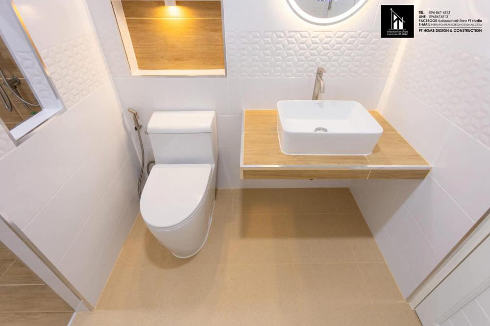 บ้านทรงปั้นหยา ขนาด 3 ห้องนอน 2 ห้องน้ำ 1 ครัว 1 ห้องรับแขก 1โรงจอดรถ 1ระเบียง พื้นที่ใช้สอย 150 ตารางเมตร รูปที่ 41