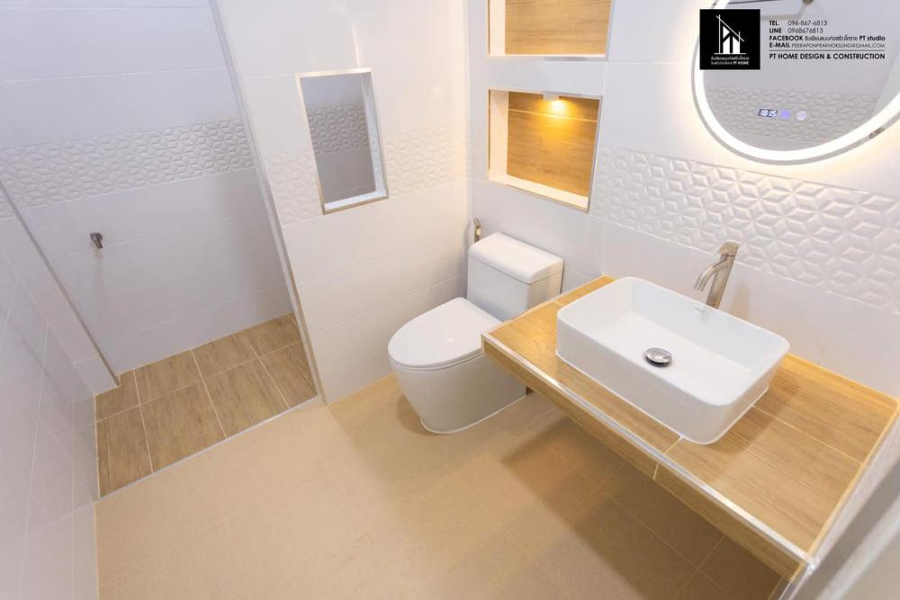 บ้านทรงปั้นหยา ขนาด 3 ห้องนอน 2 ห้องน้ำ 1 ครัว 1 ห้องรับแขก 1โรงจอดรถ 1ระเบียง พื้นที่ใช้สอย 150 ตารางเมตร รูปที่ 39