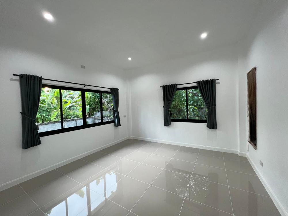 บ้านพักอาศัย หนึ่งชั้นตัวแอลหลังคาจั่วบริบทชุมชน อยู่กับธรรมชาติ 3ห้องนอน 2ห้องน้ำ 1ห้องโถง 1ห้องครัว พื้นที่ 147 ตารางเมตร รูปที่ 22