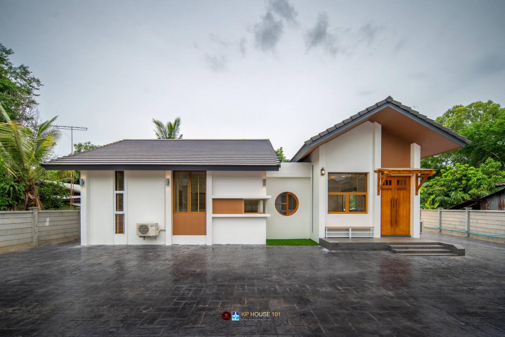 ไอเดียบ้านสวยมินิมอลชั้นเดียว รูปที่ 5