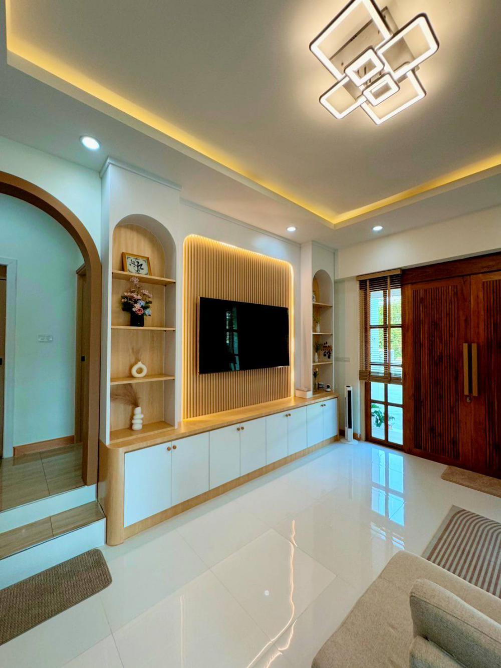 บ้านสไตล์มินิมอลมูจิ กับระยะเวลาในการสร้าง 1 ปีเต็ม สร้างออกมาได้สวยตกแต่งน่าอยู่ รูปที่ 3