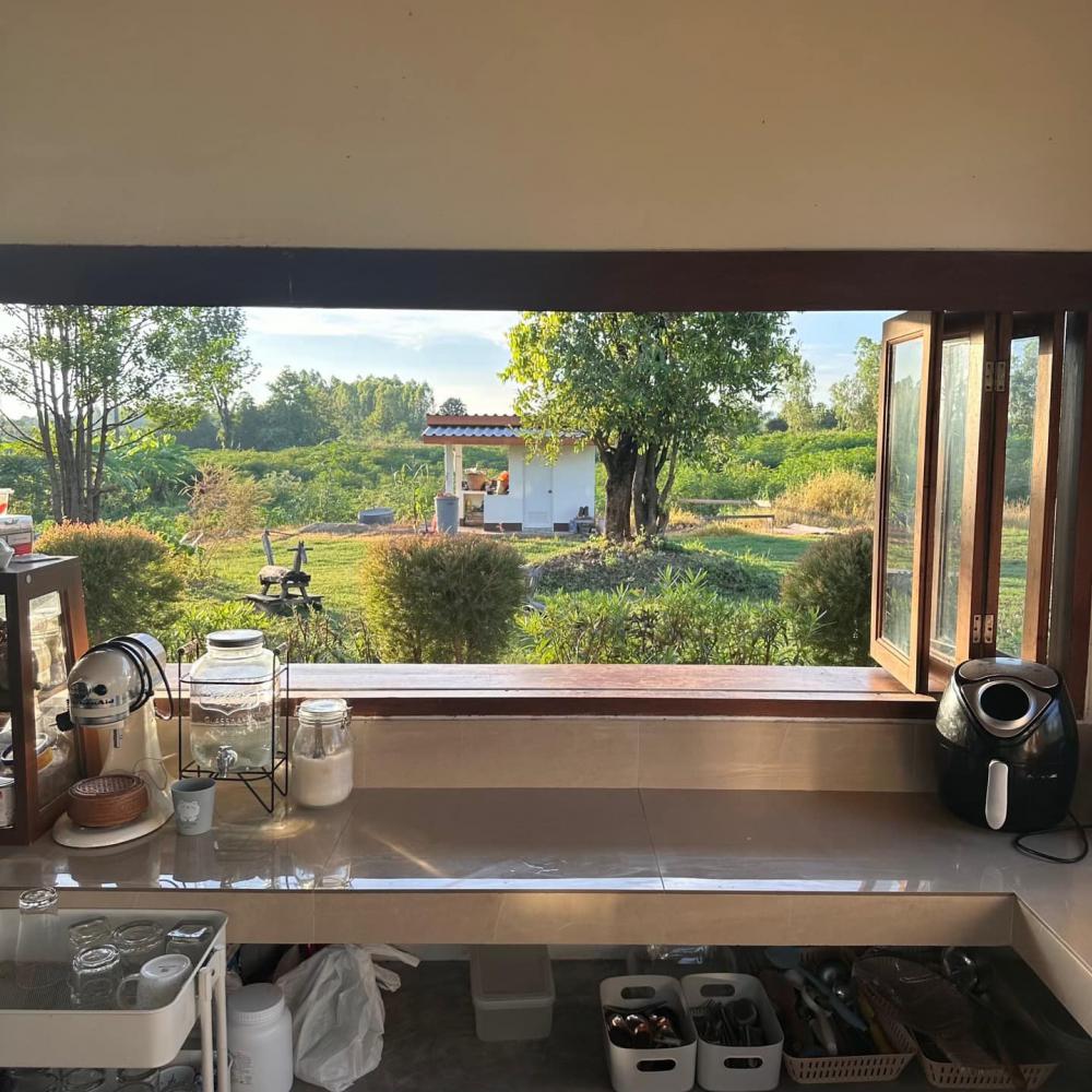 ไอเดียครัวนอกบ้านขนาดเล็กสไตล์โฮมมี่ รูปที่ 7