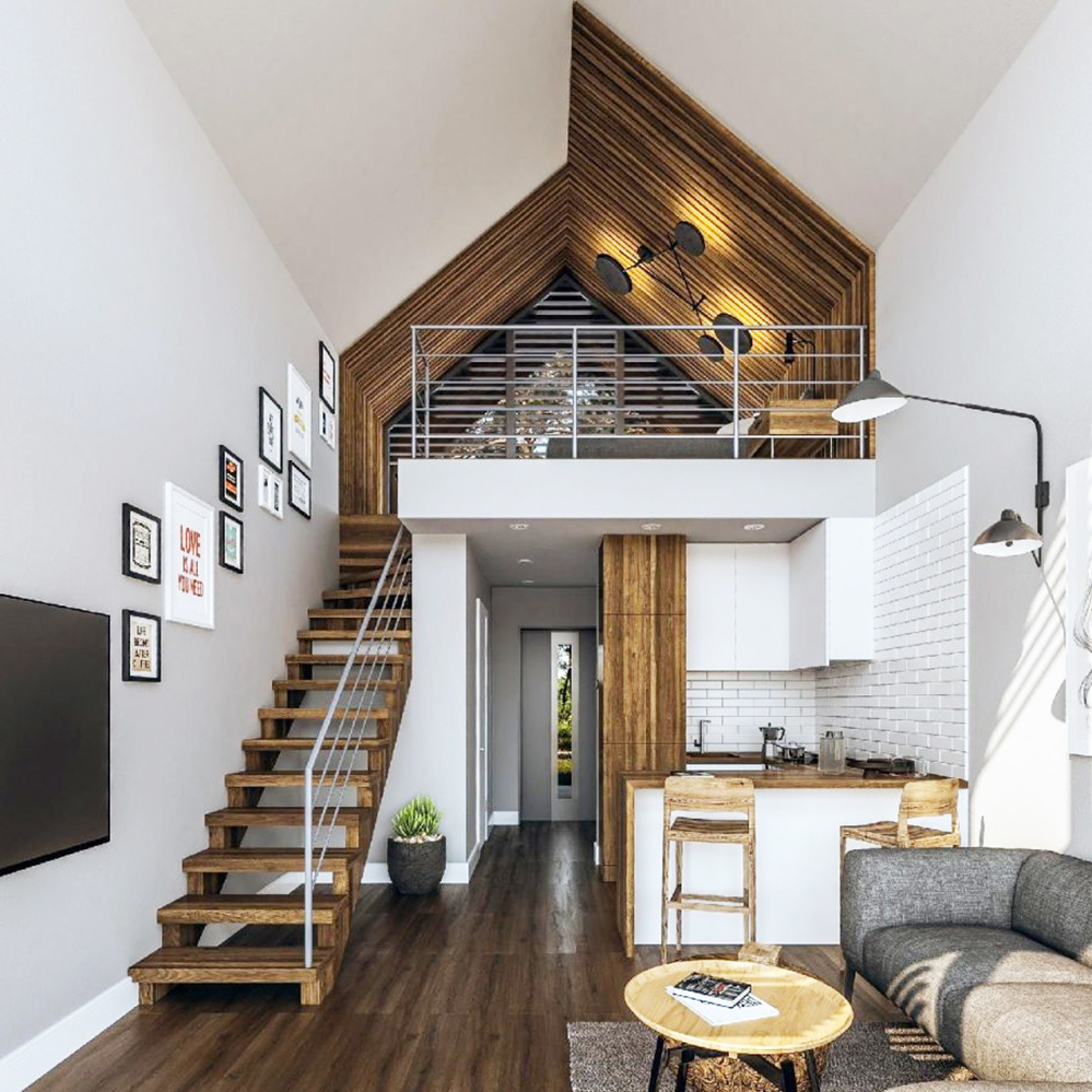 15 ไอเดียบ้านสวยด้วยพื้นที่ Double Space รูปที่ 4