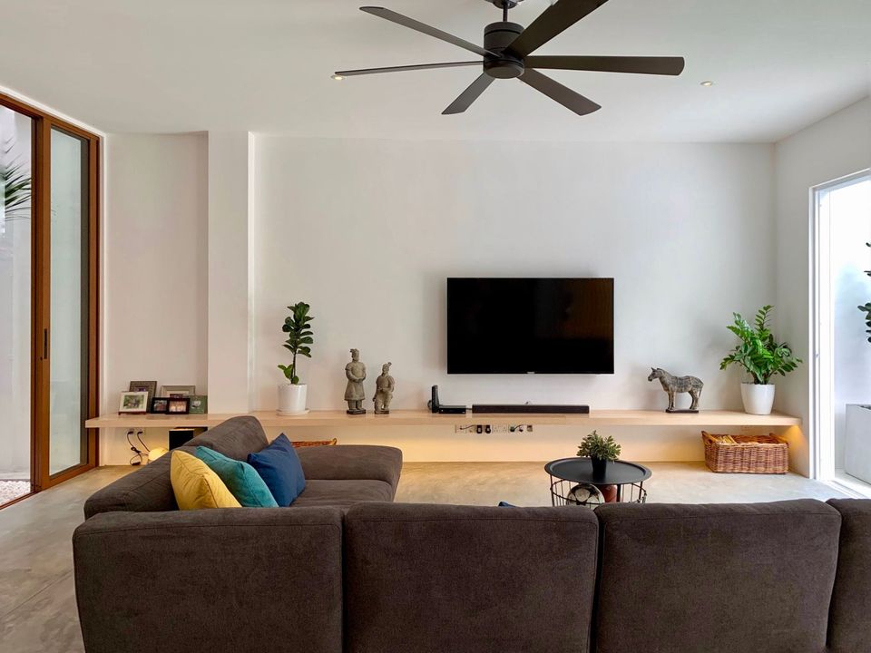 รีโนเวททาวน์เฮาส์ สไตล์ซับซ้อน อบอุ่นและอบอุ่น เหมาะสําหรับคู่รักวัยเยาว์ รูปที่ 7