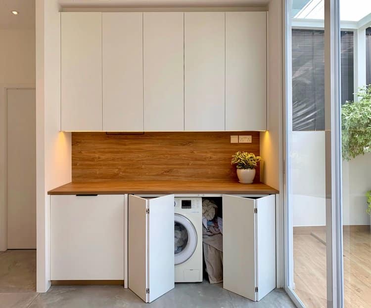 รีโนเวททาวน์เฮาส์ สไตล์ซับซ้อน อบอุ่นและอบอุ่น เหมาะสําหรับคู่รักวัยเยาว์ รูปที่ 8