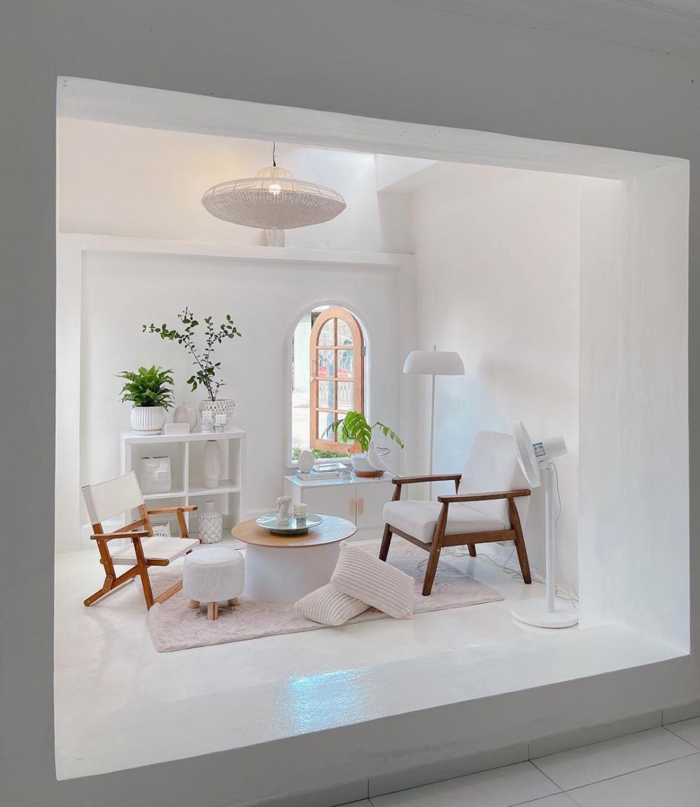  ไอเดียบ้านมินิมอลมูจิสวยสีขาวน่ารัก รูปที่ 4