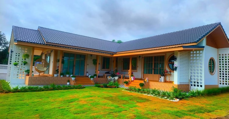 ไอเดียบ้านมินิมอลทรงตัวแอล บ้านตัว L รูปที่ 3