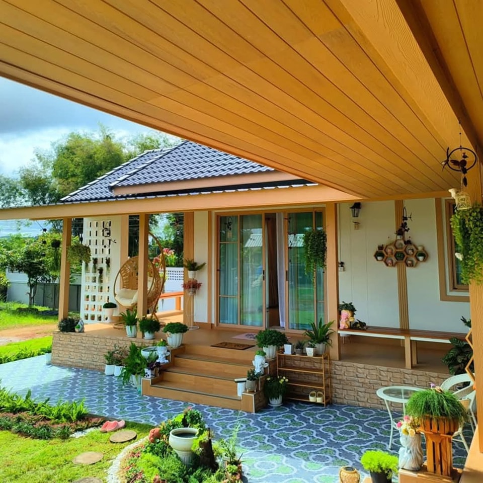 ไอเดียบ้านมินิมอลทรงตัวแอล บ้านตัว L รูปที่ 6