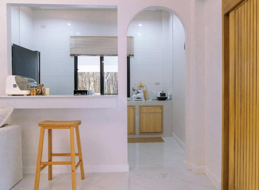 บ้านเดี่ยวชั้นเดียว ทรงปั้นหยา ขนาด 3 ห้องนอน 2 ห้องน้ำ รูปที่ 7