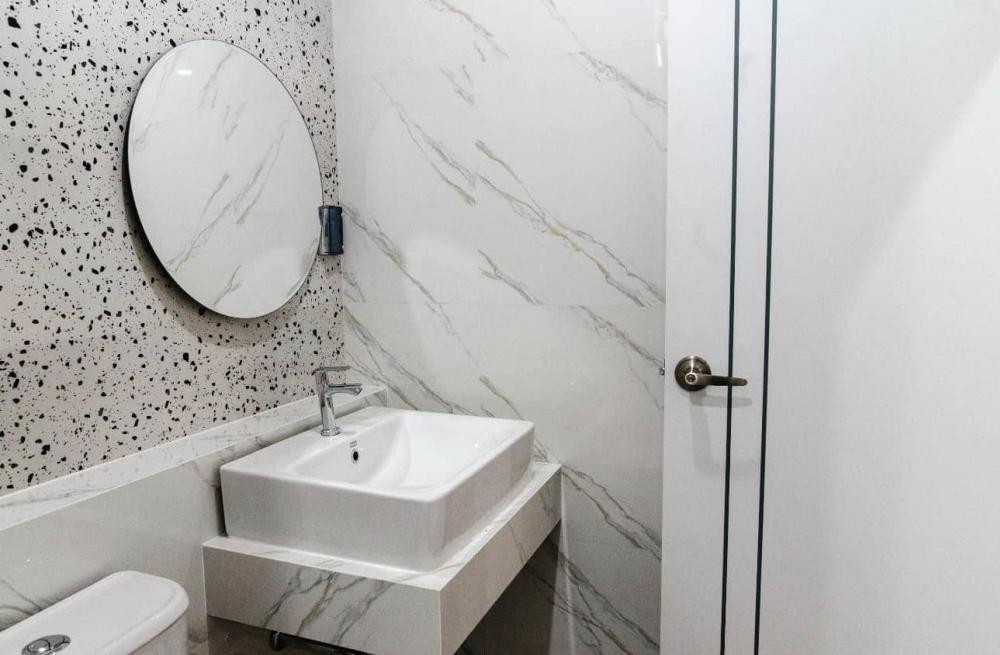 บ้านเดี่ยวชั้นเดียว ทรงปั้นหยา ขนาด 3 ห้องนอน 2 ห้องน้ำ รูปที่ 9