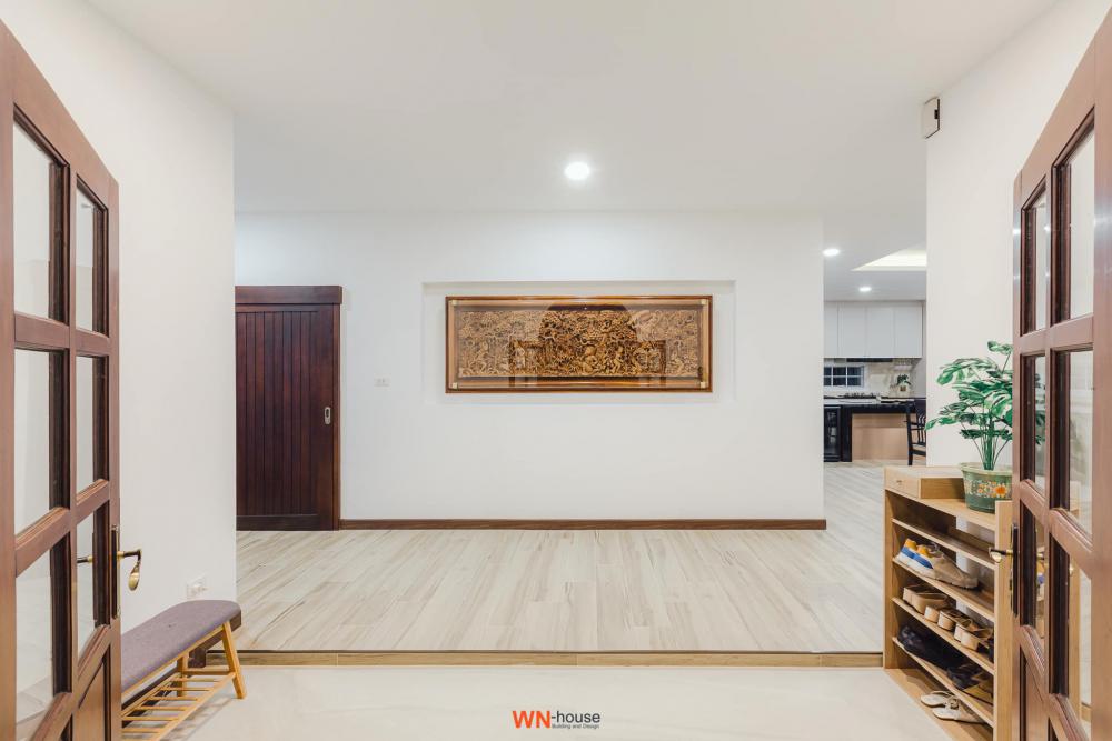 บ้านสองชั้นโทนขาว ขนาด 4 ห้องนอน 4 ห้องน้ำ พื้นที่ 450 ตร.ม. รูปที่ 9