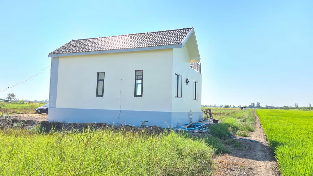 บ้านสวนนอร์ดิกมินิมอล มีดาดฟ้า บ้านสวนท่ามกลางทุ่งนา รูปที่ 7