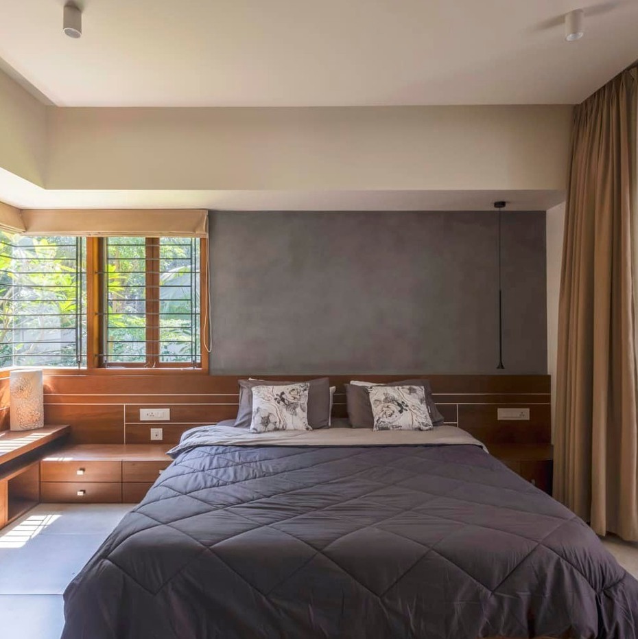 ไอเดียบ้านโมเดิร์นทรงกล่องสถาปนิกต่างชาติ  จัดสวนและพื้นที่นั่งเล่นรอบบ้าน รูปที่ 7