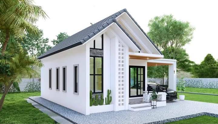 บ้านหลังเล็ก เรียบง่าย มินิมอล มีพื้นที่ใช้งานครบงบก่อสร้างเริ่มต้น 6.5 แสน รูปที่ 10