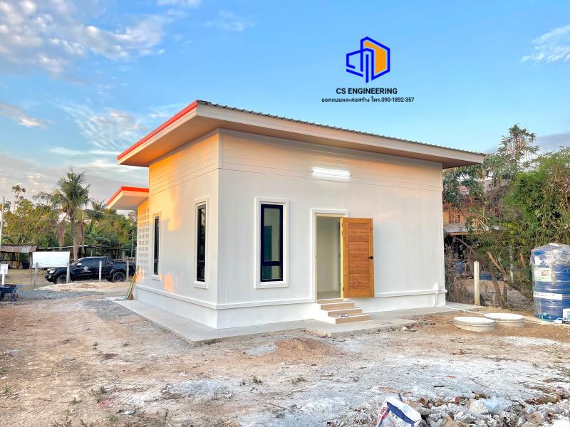 บ้านโมเดิร์นขนาดเล็ก งบประมาณ 6 แสน รูปที่ 3