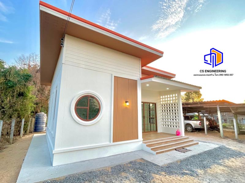 บ้านโมเดิร์นขนาดเล็ก งบประมาณ 6 แสน รูปที่ 5