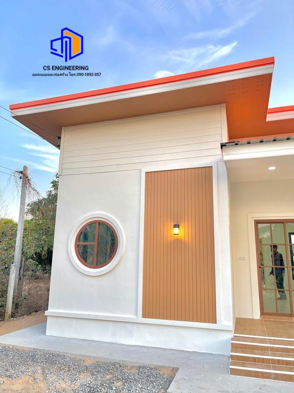 บ้านโมเดิร์นขนาดเล็ก งบประมาณ 6 แสน รูปที่ 7