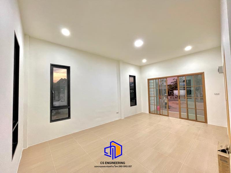 บ้านโมเดิร์นขนาดเล็ก งบประมาณ 6 แสน รูปที่ 9