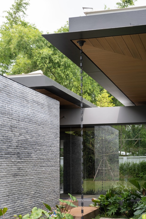 แบบบ้านโมเดิร์นทรงกล่อง รูปที่ 11