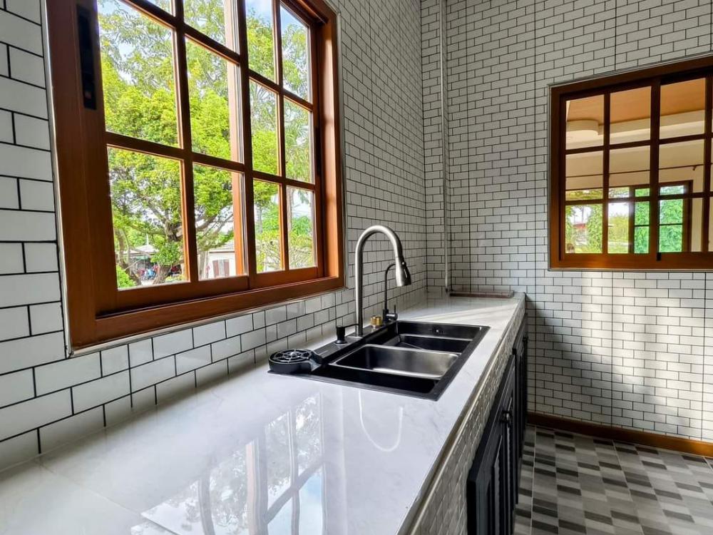 บ้านชั้นเดียว ทรงมินิมอลโมเดิร์น รูปที่ 7