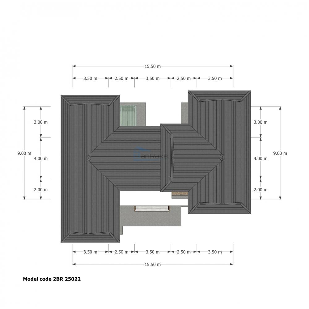 แบบบ้าน 2 ชั้น : 4 ห้องนอน 4 ห้องน้ำ งบ 3.58 ลบ. รูปที่ 12