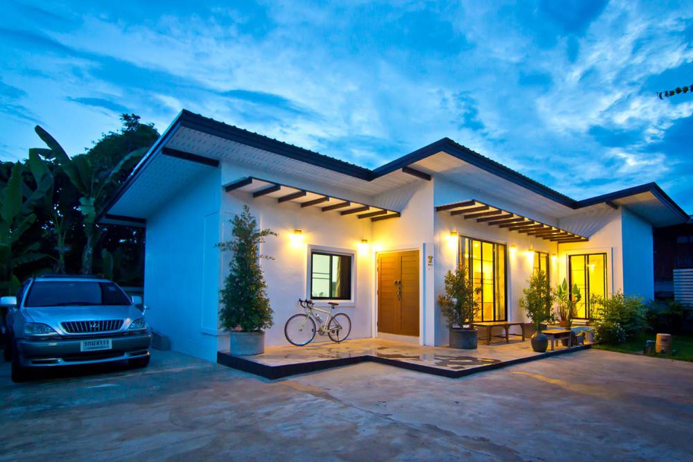 ไอเดียบ้านโมเดิร์นสวยน่ารัก ตกแต่งภายในน่ารักมินิมอลอบอุ่นน่าอยู่ รูปที่ 1