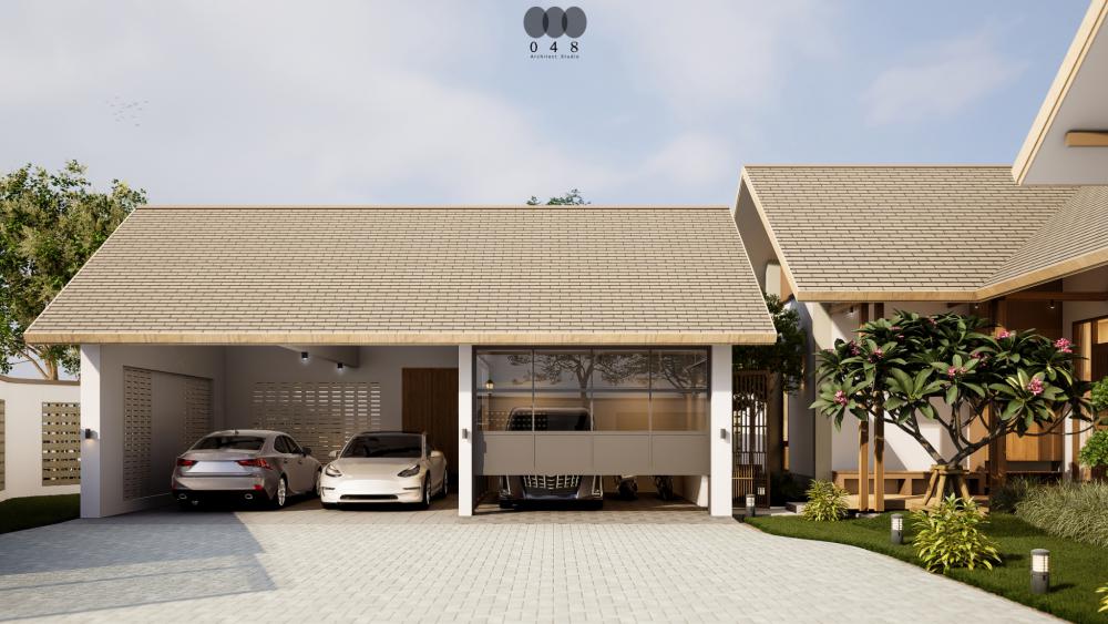 ไอเดียบ้านสไตล์โมเดิร์นทรอปิคอล : Modern-Tropical 3 ห้องนอน 3 ห้องน้ำ จอดรถได้ 3 คัน รูปที่ 12