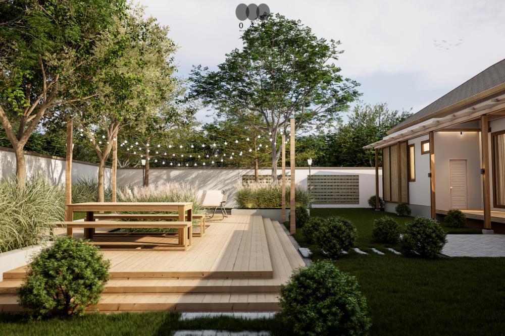 ไอเดียบ้านสไตล์โมเดิร์นทรอปิคอล : Modern-Tropical 3 ห้องนอน 3 ห้องน้ำ จอดรถได้ 3 คัน รูปที่ 23